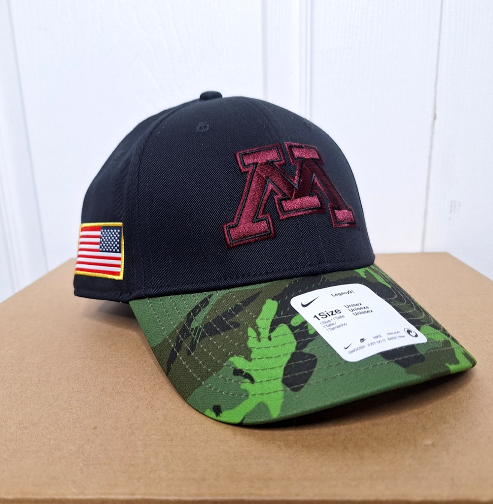 Nike Minnesota Golden Gophers Veterans Day Military Appreciation Legacy91 Hat